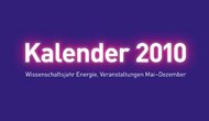 Jahresprogramm &quot;Kalender 2010&quot;